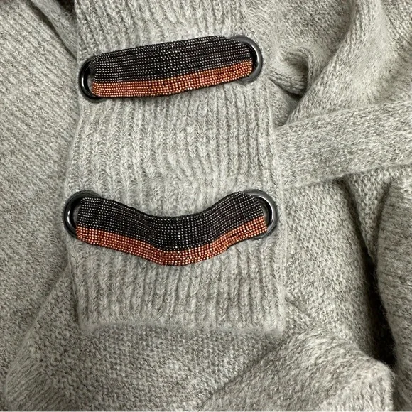 SOH Gray Knit Sweater dress size small - Picture 11 of 12